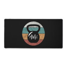  kettlebell aangepast monogram initiaal