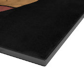  kettlebell aangepast monogram initiaal snijplank (Hoek)