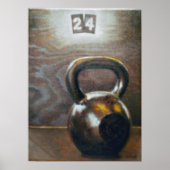 Kettlebell Archival Quality Poster (Voorkant)