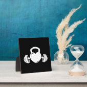 Kettlebell Barbell Love - Gym Workout Motivatie Fotoplaat (Insitu)