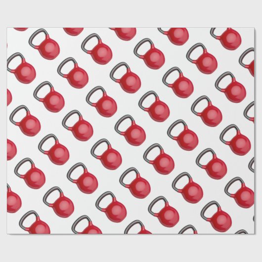 Kettlebell Cadeaupapier (Vlak)