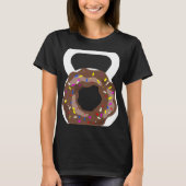 Kettlebell Doughnut  Doughnut Kettebell Workout T-shirt (Voorkant)