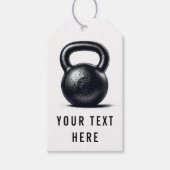 Kettlebell Fitness Persoonlijke training Cadeaulabel (Voorkant)