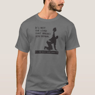 KETTLEBELL GETUP - MOTIVATIE QUOTE T-SHIRT