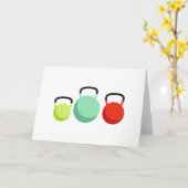 Kettlebell-gewicht Kaart (Gele Bloem)