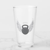 Kettlebell Heaven Glas (Voorkant)