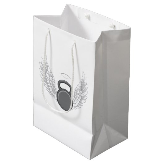 Kettlebell Heaven Medium Cadeauzakje (Voorkant Gekanteld)