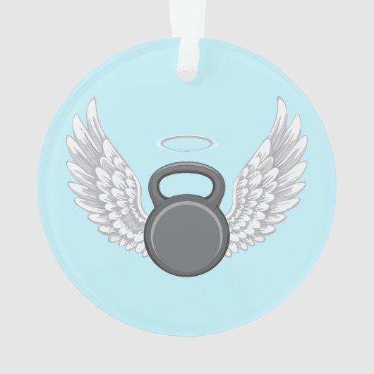 Kettlebell Heaven Ornament (achterkant)