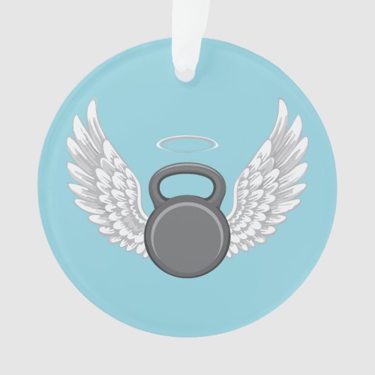Kettlebell Heaven Ornament (voorkant)
