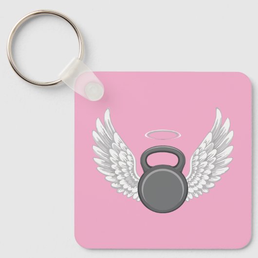 Kettlebell Heaven Sleutelhanger (Voorkant)