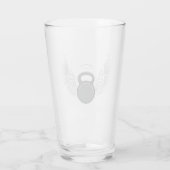 Kettlebell Hemel Glas (Achterkant)