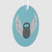 Kettlebell Hemel Ornament (voorkant)