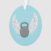 Kettlebell Hemel Ornament (voorkant)