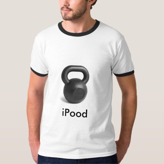 Kettlebell iPood T-shirt (Voorkant)