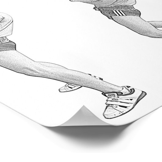 Kettlebell Jerk Poster (Hoek)