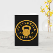 Kettlebell Kaart (Gele Bloem)
