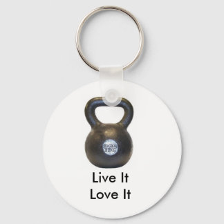 kettlebell, Live ITLove it Sleutelhanger