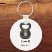 kettlebell, Live ITLove it Sleutelhanger (Voorkant)