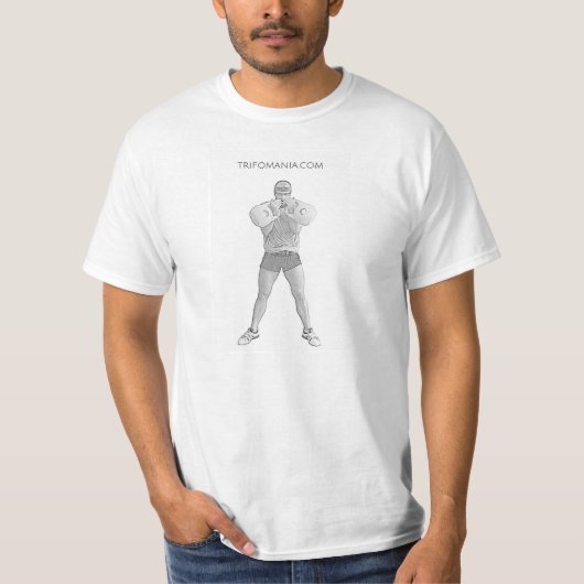 Kettlebell Long Cycle Tshirt (Voorkant)