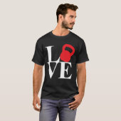 Kettlebell Love T-shirt (Voorkant volledig)
