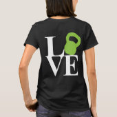 Kettlebell Love T-shirt (Achterkant)