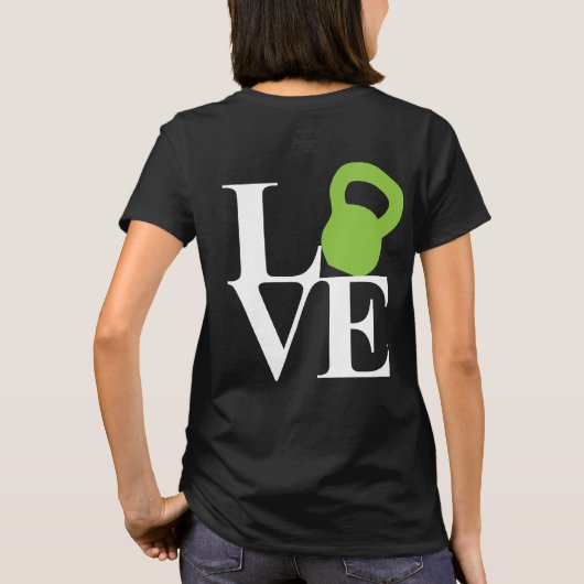 Kettlebell Love T-shirt (Achterkant)