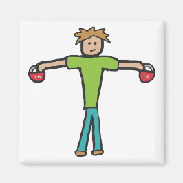 Kettlebell Magneet
