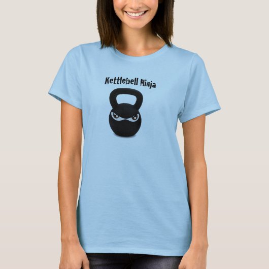 Kettlebell Ninja - Lady's T-shirt (Voorkant)