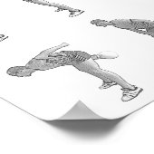 Kettlebell One Arm Clean Poster (Hoek)