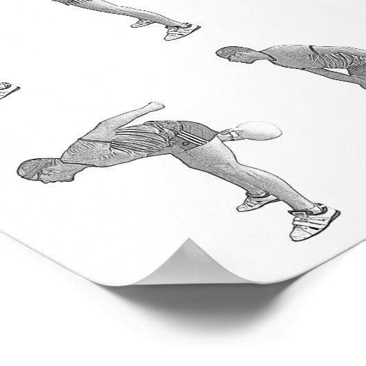 Kettlebell One Arm Clean Poster (Hoek)