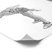 Kettlebell One Arm Clean Poster (Hoek)