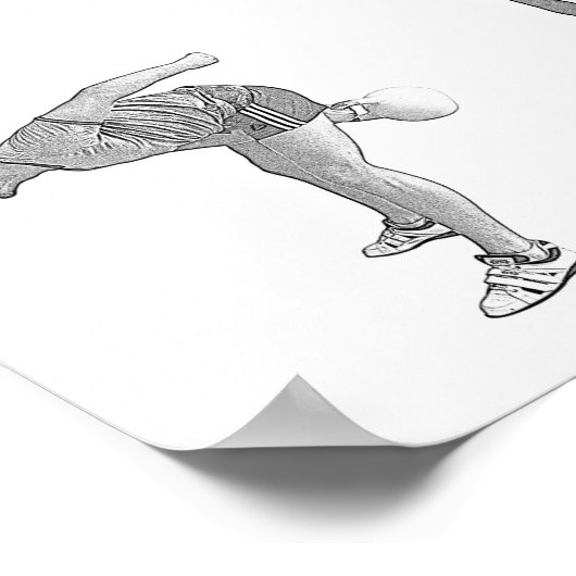 Kettlebell One Arm Clean Poster (Hoek)