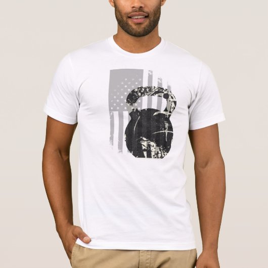 Kettlebell Patriot T-shirt (Voorkant)