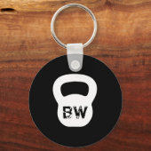 Kettlebell Personal Trainer Sleutelhanger (Voorkant)