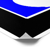 Kettlebell Pro-Logo - "Elite Fitness" - Afdruk Poster (Hoek)