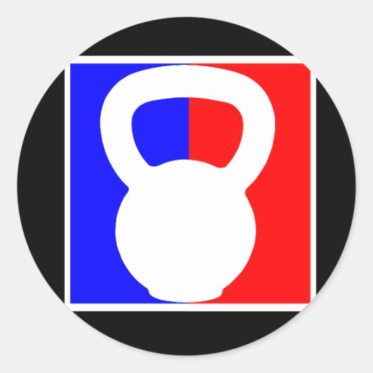 Kettlebell Pro Logo Sticker (Voorkant)