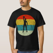 KETTLEBELl retro silhouette 70s T-shirt (Voorkant)