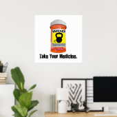Kettlebell RX fles - neem uw Poster in (Thuiskantoor)