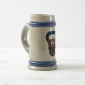 Kettlebell Skull Stein Bierpul (Voorkant links)