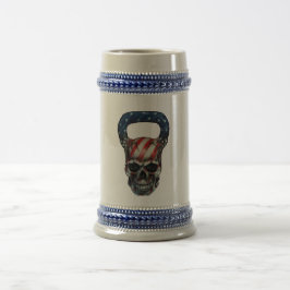Kettlebell Skull Stein Bierpul