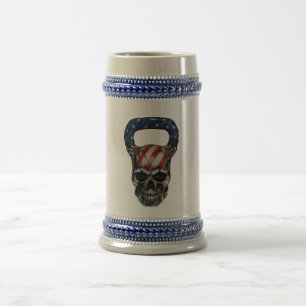 Kettlebell Skull Stein Bierpul