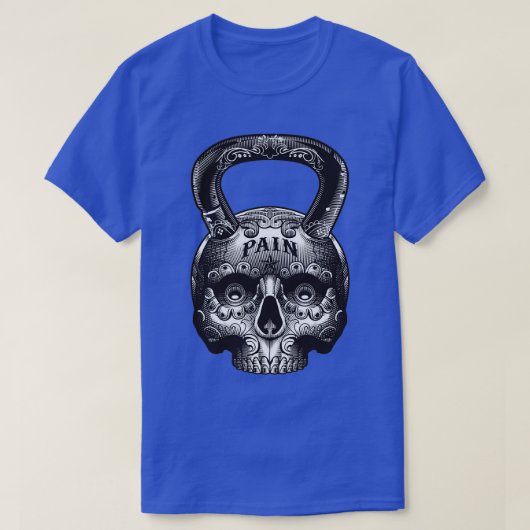 Kettlebell Skull T-shirt (Design voorkant)