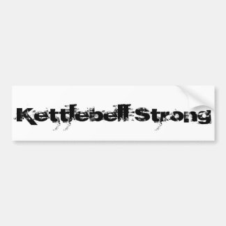 Kettlebell Sterke Bumpersticker