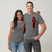 Kettlebell Striped T shirt (Unisex)