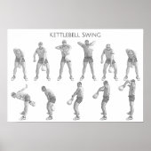 Kettlebell Swing Poster (Voorkant)