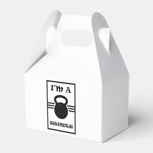 Kettlebell Swinger Bedankdoosjes (Voorkant Zijde)