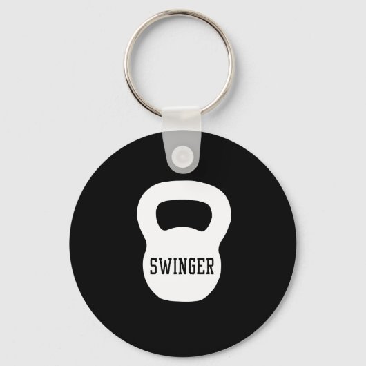 Kettlebell Swinger Sleutelhanger (Voorkant)