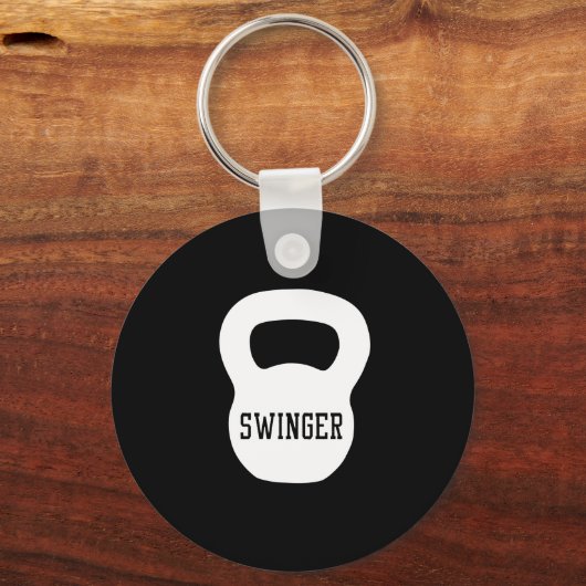 Kettlebell Swinger Sleutelhanger (Voorkant)