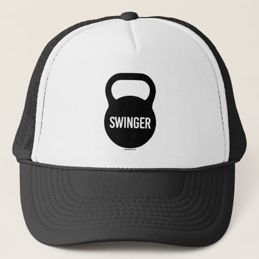 Kettlebell Swinger Trucker Pet (Voorkant)