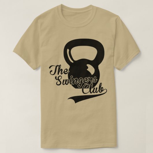 Kettlebell Swingers Club 2 T-shirt (Design voorkant)